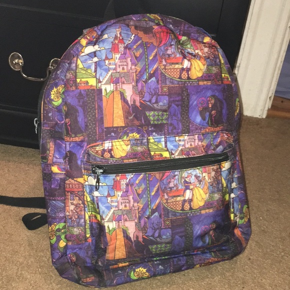 Hot Topic Handbags - beauty and the beast backpack Hot Topic Handbags - beauty and the beast backpack